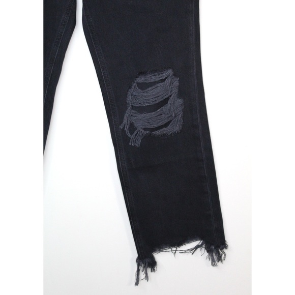 Free People Maggie Mid-Rise Straight-Leg Jeans Size 26S - Picture 7 of 16